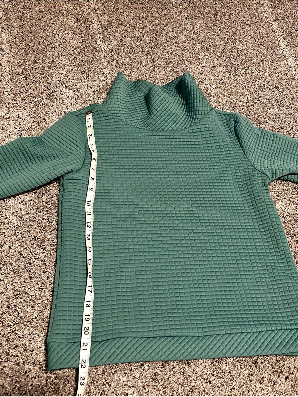 Dudley Stephens Sz S Waffle Turtleneck